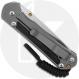 Chris Reeve Small Sebenza 31 Knife - S31-1128 - Stonewash CPM MagnaCut Insingo - Macassar Ebony / Glass Blasted Titanium