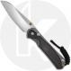 Chris Reeve Small Sebenza 31 Knife - S31-1128 - Stonewash CPM MagnaCut Insingo - Macassar Ebony / Glass Blasted Titanium