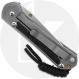 Chris Reeve Small Sebenza 31 Knife - S31-1130 - Stonewash CPM MagnaCut Tanto - Bog Oak / Glass Blasted Titanium