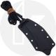 CRKT Minimalist Katana - 2394 - Alan Folts - Neck Knife - Trailing Point Fixed Blade - Finger Grooved Resin Infused Fiber
