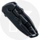 CRKT Squid Compact Assisted 2485K - Black Stonewash Blade and Handle - Frame Lock Flipper Folder