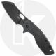 CRKT Pilar Large Black 5315KS - Jesper Voxnaes EDC - Black Stonewash Wharncliffe - Flipper Folder