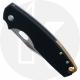 CRKT Pilar IV 5321 - Jesper Voxnaes EDC - Satin Clip Point - Black G10 / SS - Flipper Folder