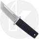 Cold Steel Kyoto I Mini Japanese Tanto 17DA - Value Price EDC - Satin Tanto Fixed Blade - Black Kray-Ex - Secure-Ex Sheath