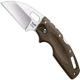 Cold Steel Tuff Lite 20LTF Knife EDC Wharncliffe Flat Dark Earth Griv-Ex Locking Folder