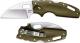 Cold Steel Tuff Lite 20LTG Knife EDC Wharncliffe OD Green Griv-Ex Locking Folder