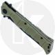 Cold Steel Medium Luzon - Black Clip Point - Olive Drab GFN - 20NQL-ODBK