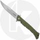 Cold Steel Large Luzon - Stonewash Clip Point - Olive Drab GFN - 20NQX-ODSW
