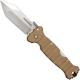 Cold Steel 23GVB Immortal Knife Mike Wallace Open on Withdrawal Coyote Tan G10 Locking Folder