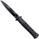 Cold Steel Ti-Lite G10 26AGST Knife 4 Inch Blade Black G10 Open on Withdrawal