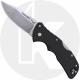 Cold Steel Mini Recon 1 27BAS - Compact EDC - Stonewash AUS 10A Spear Point - Black GRN - Folding Knife