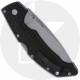 Cold Steel Large Voyager Drop Point 29AB - 4 Inch Stonewash AUS 10A - Black Griv-Ex - Folding Knife