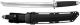 Cold Steel 35AE Magnum Tanto XII San Mai Layered Steel Tanto Fixed Blade with Kray-Ex Handle