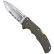 Cold Steel Code 4, Spear Point Part Serrated, CS-58TPSH