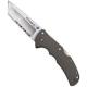 Cold Steel Code 4, Tanto Part Serrated, CS-58TPTH