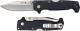 Cold Steel SR1 Lite 62K1 - Value Priced EDC - Clip Point Blade - Black Griv Ex - Tri Ad Lock - Folding Knife