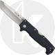Cold Steel SR1 Lite 62K1A - Value Priced EDC - Tanto Blade - Black Griv Ex - Tri Ad Lock - Folding Knife