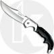 Cold Steel 62MB Large Espada Knife S35VN Open on Withdrawal Polished Aluminum and G10 Tri-Ad Lock Folder