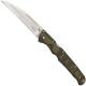 Cold Steel Frenzy I 62PV1 Knife Andrew Demko Wharncliffe Green Black G10 Locking Folder