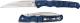 Cold Steel Frenzy II 62PV2 Knife Andrew Demko Wharncliffe Blue Black G10 Locking Folder