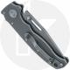 Demko AD20.5 Knife - CPM 3V Clip Point - Textured Titanium - Shark-Lock