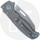 Demko AD20.5 Knife - CPM 3V Shark Foot - Textured Titanium - Shark-Lock