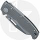Demko AD20.5 Knife - CPM 3V Shark Foot - Textured Titanium - Shark-Lock