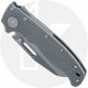 Demko AD20.5 Knife - CPM 3V Shark Foot - Textured Titanium - Shark-Lock