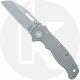 Demko AD20.5 Knife - CPM 3V Shark Foot - Textured Titanium - Shark-Lock