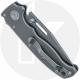 Demko AD20.5 Knife - CPM 3V Clip Point - Smooth Titanium - Shark-Lock