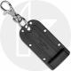 Demko Armiger 2 Fixed Blade Knife - 4034SS Clip Point - Black TPR - Kydex Sheath