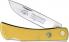 Eye Brand Knives Eye Brand Locking Sod Buster Knife, Yellow Handle, EB-99YLK