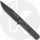 Ek Short Clip Point EK50 - 1095 CroVan Fixed Blade - Ultramid Handle - MOLLE Celcon Sheath - USA Made