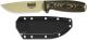 ESEE Knives ESEE-4 - 4PDT-005 - Desert Tan Drop Point - Coyote / Black 3D G10 Handle - Black Molded Sheath