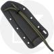 ESEE 4 4POD-011 Fixed Blade Knife - Olive Drab Drop Point - Brown Micarta Handle - Black Molded Sheath