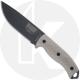 ESEE Knives ESEE-5P-TG Tactical Gray Drop Point - Micarta Handle - Glass Breaker Pommel - Black Molded Sheath