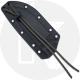 ESEE 5 5PDT-004 Fixed Blade Knife - Desert Tan Drop Point - Red/Black 3D G10 Handle - Glass Breaker Pommel - Black Molded Sheath