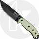 ESEE Knives ESEE-5P-E Black Drop Point - Micarta Handle - Glass Breaker Pommel - Black Molded Sheath