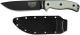 ESEE Knives ESEE-6P-B Black Drop Point - Linen Micarta Handle - Black Molded Sheath