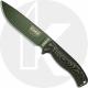 ESEE Knives ESEE-6 - 6POD-003 - OD Green Drop Point - OD Green / Black 3D G10 Handle - Black Molded Sheath