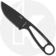 ESEE Knives Tactical Izula IZULA-TG-B - Tactical Gray Drop Point Neck Knife - Black Molded Sheath