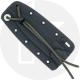 ESEE Knives ESEE-LS-P-TG Laser Strike Gunsmoke Gray Drop Point - Micarta Handle with Storage - Black Kydex Sheath