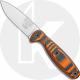 ESEE Knives Xancudo - XAN2-006 - Stonewash S35V Spear Point - Solid Orange / Black 3D G10 Handle - Black Molded Sheath