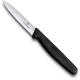 Forschner Paring Knife, 3.25 Inch Wavy Large Black Nylon, FO-40509