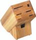 Forschner Kitchen Knife Block, 7 Slot Hardwood, FO-41492