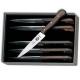 Forschner Steak Set, 6 Piece Sharp Tip Rosewood, FO-46059