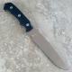 Rick Hinderer Flashpoint Knife 3 Inch Black DLC Fixed Blade Black G10