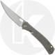 GiantMouse ACE Bleecker Knife - Satin CPM MagnaCut Drop Point - Titanium