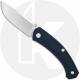 GiantMouse ACE Iona V2 Knife - Satin MagnaCut - Black Linen Micarta