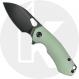 GiantMouse ACE Riv Knife - DLC CPM S90V - Mint Green Titanium